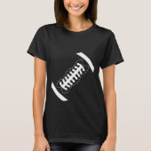 Football moederschap T-shirt (Voorkant)