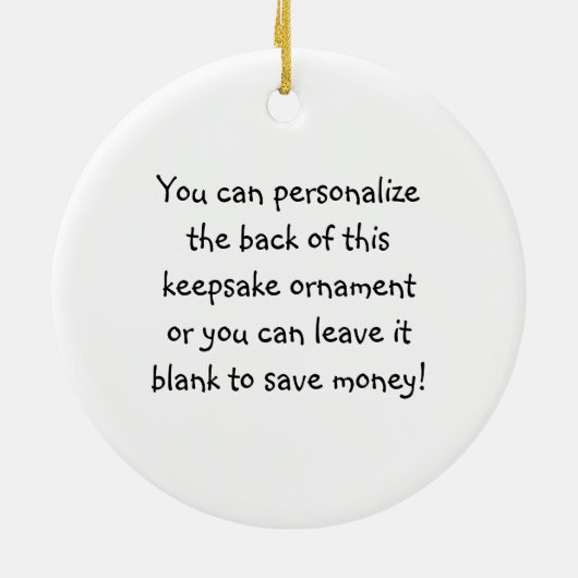 Football moer gepersonaliseerde foto Ornament (Achterkant)