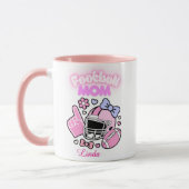 Football Mom Coffee Mug Mok (Links)
