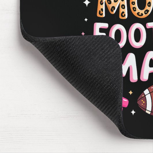 Football Mom Essentials Somebody’s Loud Mouth Foot Muismat (Hoek)