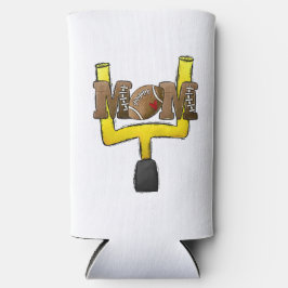Football Mom Goal Post Seltzer Blikjeskoeler