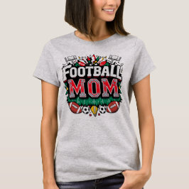 Football Mom Power T-shirt