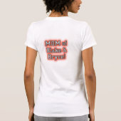 Football MOM... T-shirt (Achterkant)