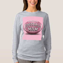 Football Mom T-shirt met lange mouwen