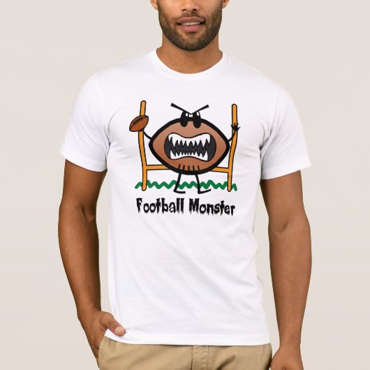 Football Monster T-shirt (Voorkant)