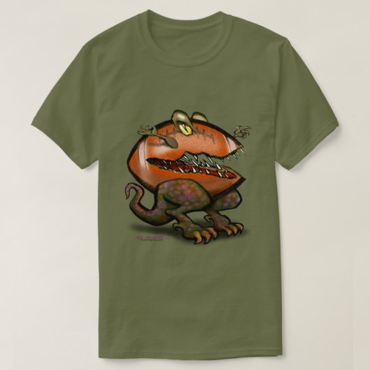 Football Monster T-shirt (Design voorkant)