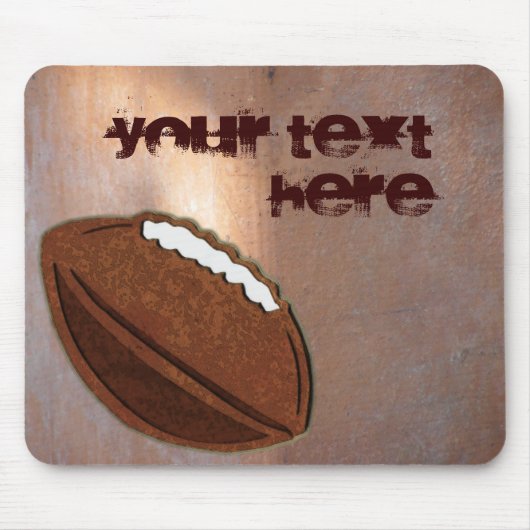 Football Mousepad Muismat (Voorkant)