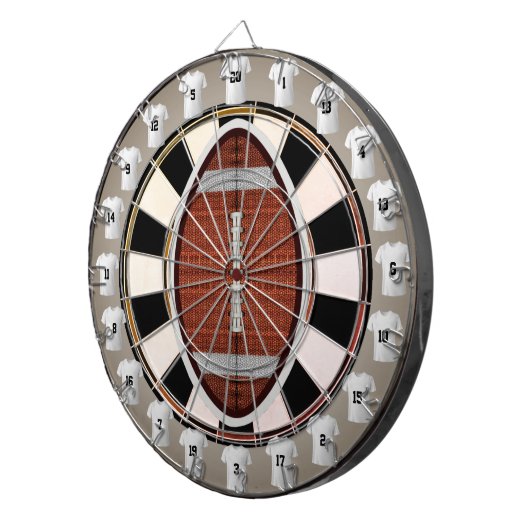 Football Multi-Target Jersey Style 20 Count Dartbord (Voorkant Rechts)