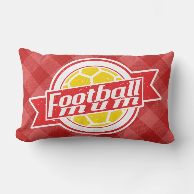 Football Mum Cushion Kussen (Voorkant)