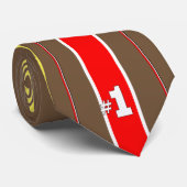 Football Mum Necktie Stropdas (Opgerold)