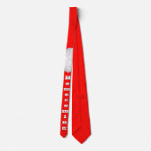 Football Mum Necktie Stropdas (Achterkant)