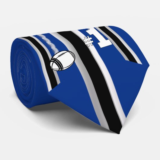 Football Mum Necktie Stropdas (Opgerold)