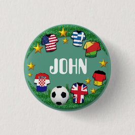 Football ~ Naam Button