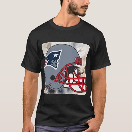 Football New England Team T-shirt (Voorkant)