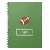 Football notebook notitieboek (Voorkant)