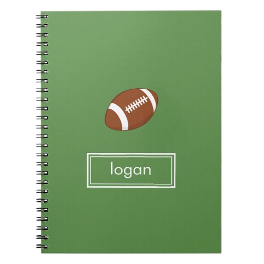 Football notebook notitieboek (Voorkant)