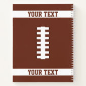 Football Notitieboek (Achterkant)