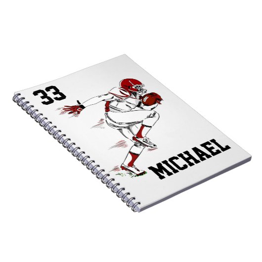 Football Notitieboek (Rechterzijde)