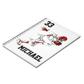 Football Notitieboek (Linkerzijde)