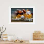 Football nr. 3-Poster Poster (Keuken)