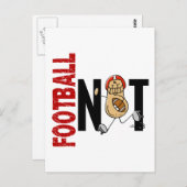 Football Nut 1 Briefkaart (Voorkant / Achterkant)