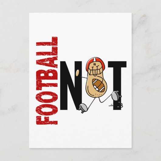 Football Nut 1 Briefkaart (Voorkant)