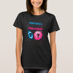 Football of Pom Poms Gender onthullen Shirt mama
