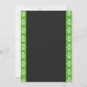 Football of Pom Poms Genderonthulling Kaart (Achterkant)