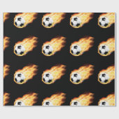 Football of Voetbal Cadeaupapier (Vlak)