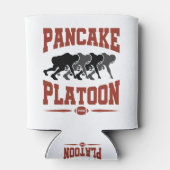 Football offensief Lineman Pancake Platon Blikjeskoeler (Achterkant)