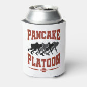 Football offensief Lineman Pancake Platon Blikjeskoeler (Blikje Achterkant)