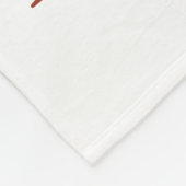 Football offensief Lineman Pancake Platon Fleece Deken (Hoek)