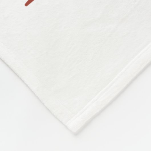 Football offensief Lineman Pancake Platon Fleece Deken (Hoek)