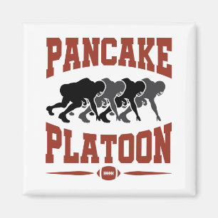 Football offensief Lineman Pancake Platon Magneet