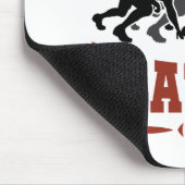 Football offensief Lineman Pancake Platon Muismat (Hoek)