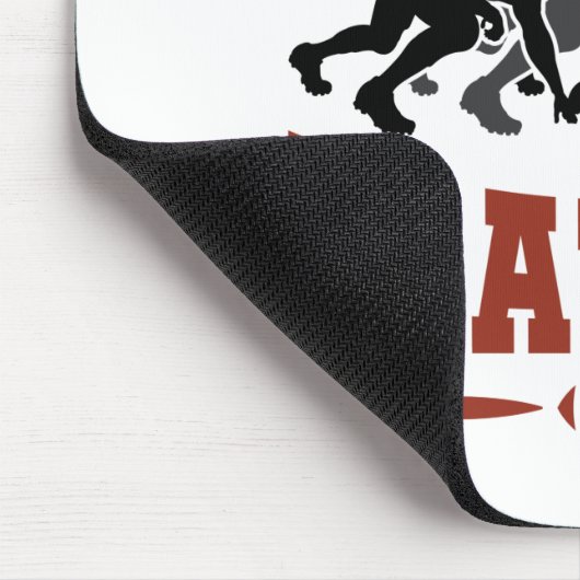 Football offensief Lineman Pancake Platon Muismat (Hoek)