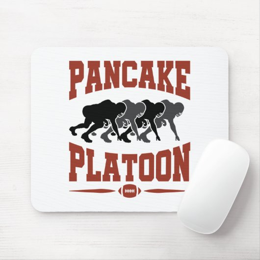 Football offensief Lineman Pancake Platon Muismat (Met muis)