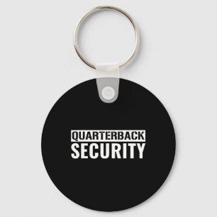 Football offensief Lineman Quarterback Protec Sleutelhanger