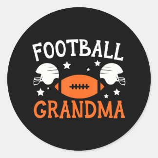 Football Oma Oma Oma Oma Oma Oma Oma Oma Oma Oma O Ronde Sticker