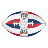 Football onder de vlag van de Dominicaanse Republi (Voorkant)