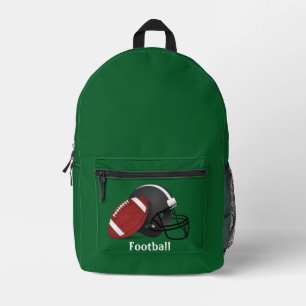 Football ontwerp rugzak