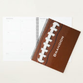 Football ontwerp wekelijks/maandelijks planner (Display)