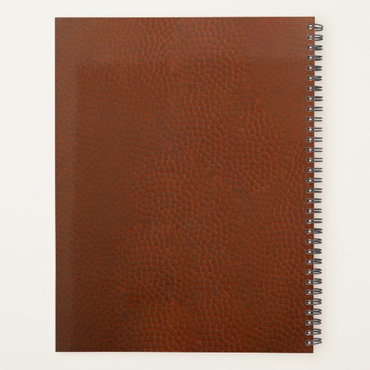 Football ontwerp wekelijks/maandelijks planner (Achterkant)