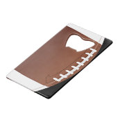 Football Ontwerpflesopening Creditkaart Flessenopener (Achterkant Gekanteld)