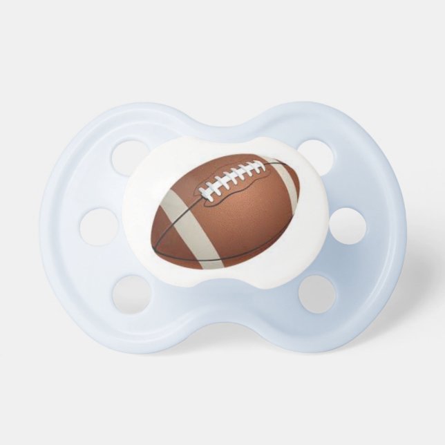 Football op een Baby Speen (Voorkant)