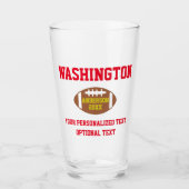 Football op maat glas (Voorkant)