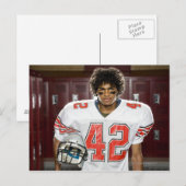 Football op school briefkaart (Voorkant / Achterkant)