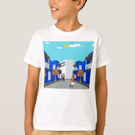 Football op straat t-shirt