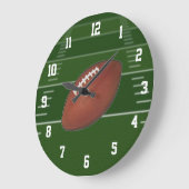 Football op veldklok grote klok (Hoek)