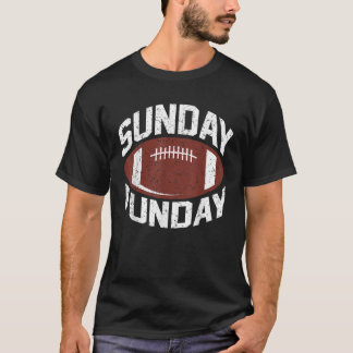 Football op zondag is Funday American Football Vin T-shirt